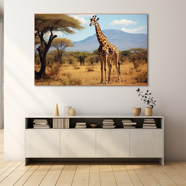 Giraffe Canvas Picture